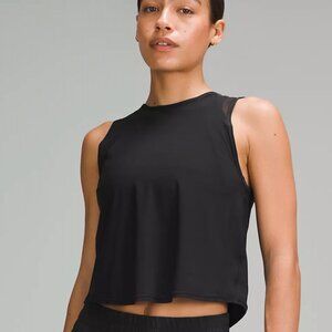 Lululemon grey sculpt crop